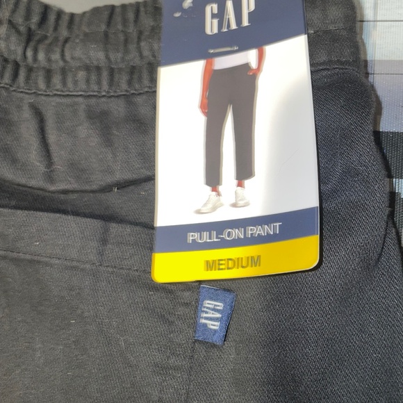 Gap Pull-On Draw string Pants Black Men’s Size MED NWT - Picture 9 of 11